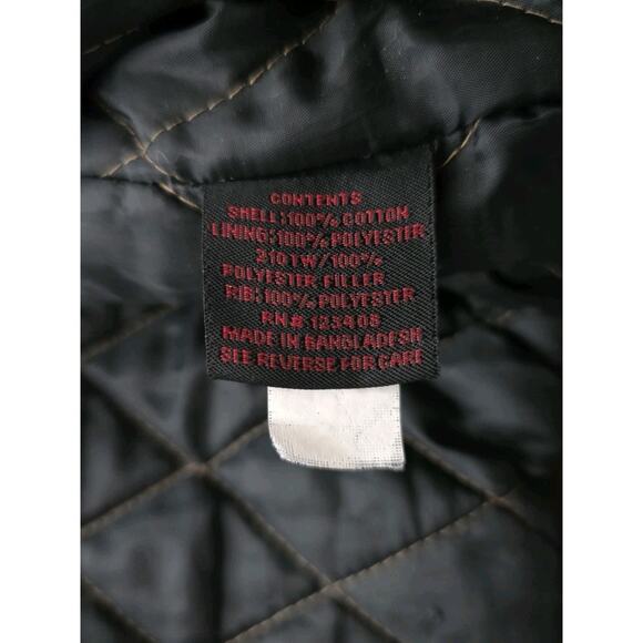 Vintage Official Snap-On Tools Quilted Canvas Jacket Mens Size 2XL Embroidered - Picture 14 of 16